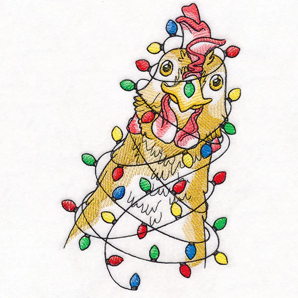 Plucky Christmas Lights Chicken - Image 3