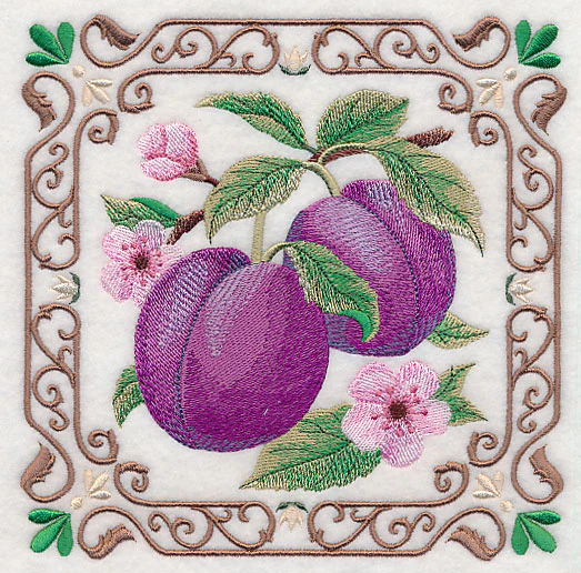 Plum Fruit Tile - Image 2