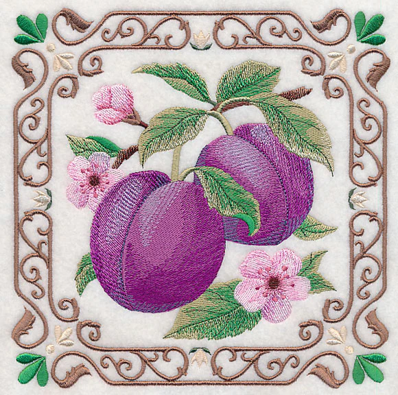 Plum Fruit Tile - Image 5