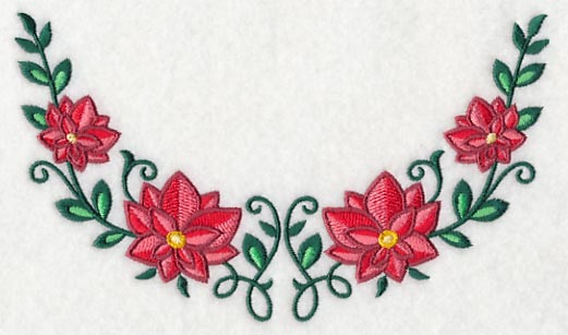 Poinsettia Neckline (Crewneck) - Image 2