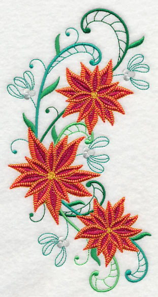 Poinsettia Potpourri Spray - Image 3