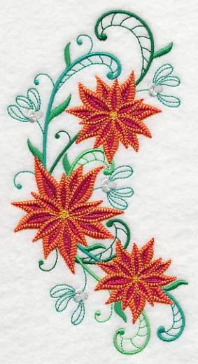Poinsettia Potpourri Spray - Image 4
