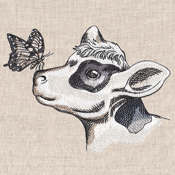 Poised Monarch & Cow - Image 5