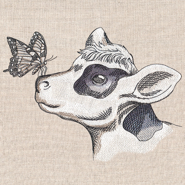 Poised Monarch & Cow - Image 7