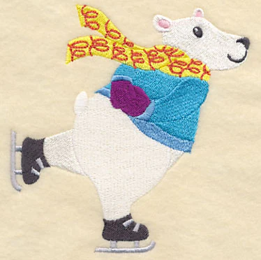 Polar Bear on Ice - Image 3