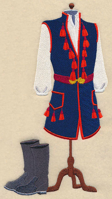 Polish Dance Dress Form - Male - Image 2