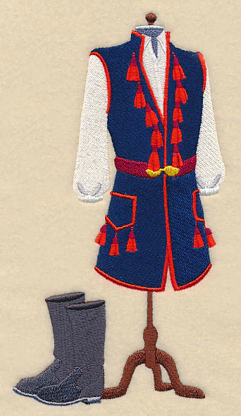 Polish Dance Dress Form - Male - Image 3