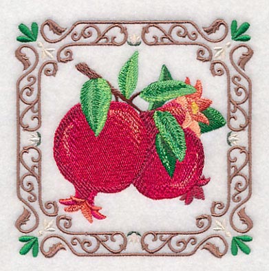 Pomegranate Fruit Tile - Image 4