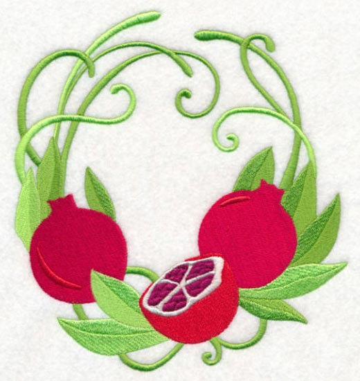 Pomegranate Wreath - Image 2