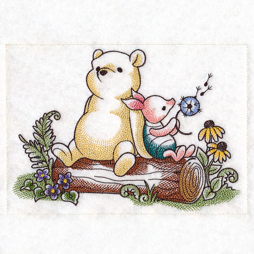 Pooh Bear and Friends Sitting - Image 5