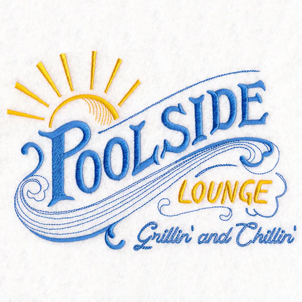Poolside Lounge Market Sign - Image 2