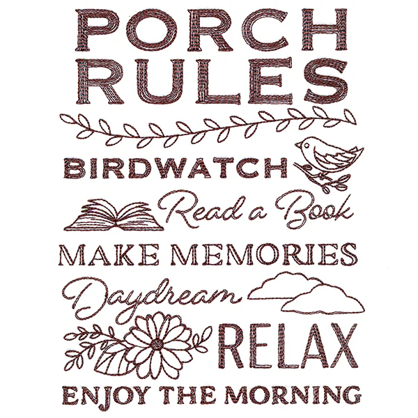 Porch Rules - Image 2