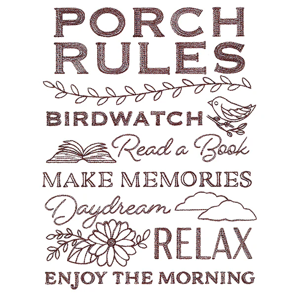 Porch Rules - Image 4
