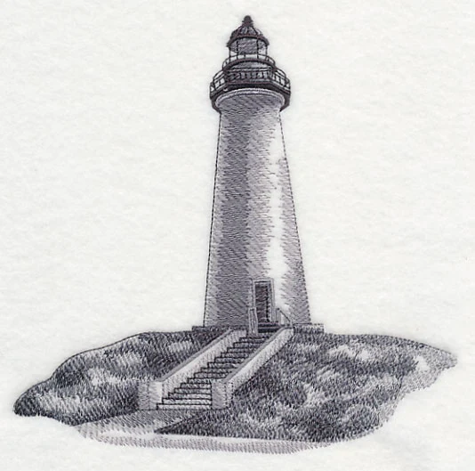 Port Isabel Lighthouse Sketch (Texas) - Image 2