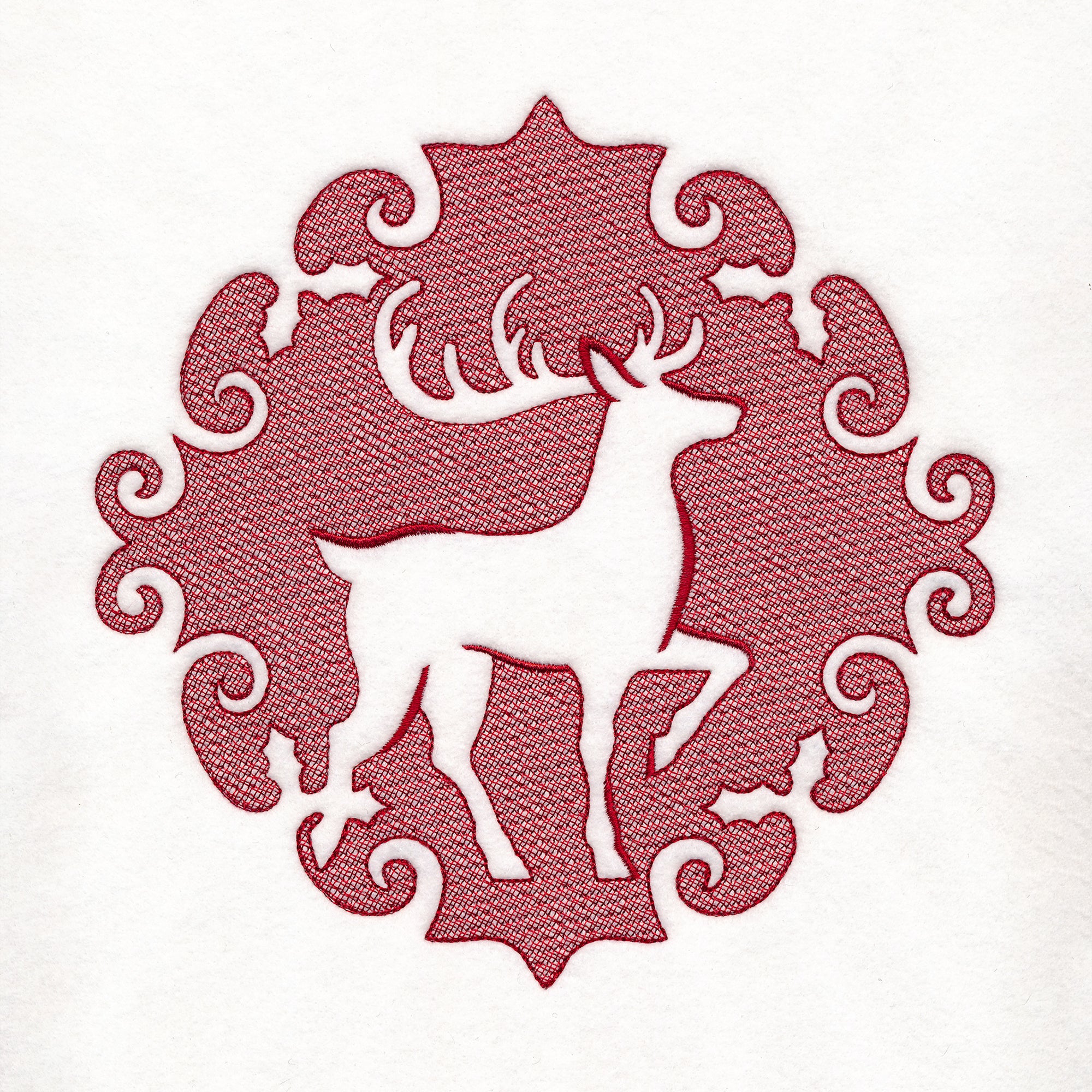 Prancing Reindeer (Embossed) - Image 2