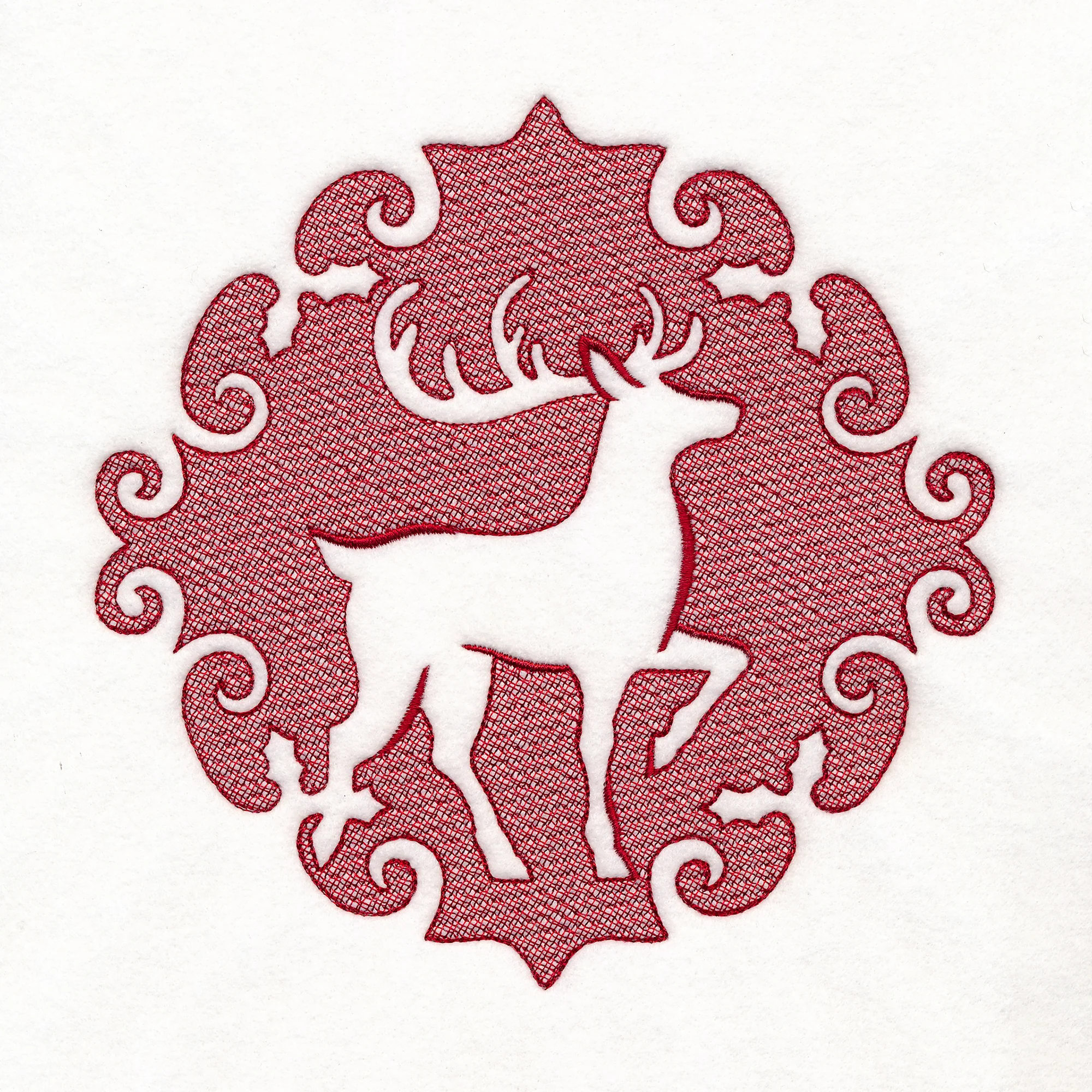 Prancing Reindeer (Embossed) - Image 3