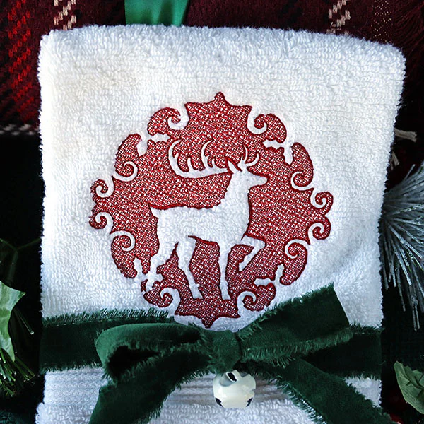 Prancing Reindeer (Embossed) - Image 6