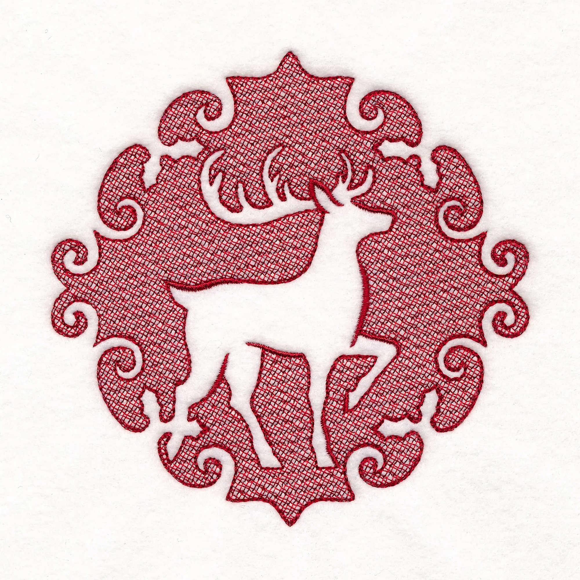 Prancing Reindeer (Embossed) - Image 7