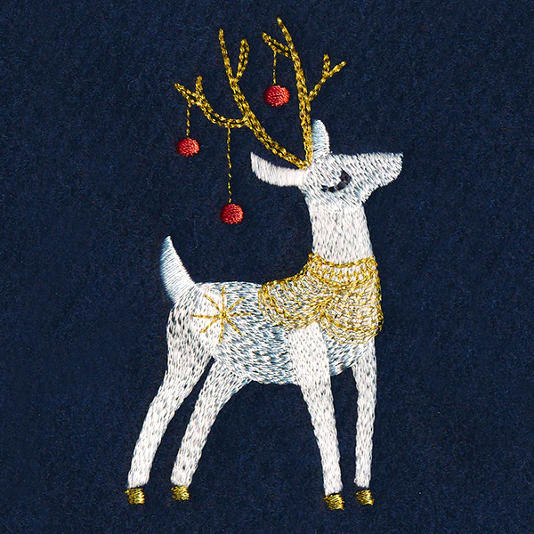 Prancing Retro Reindeer 1