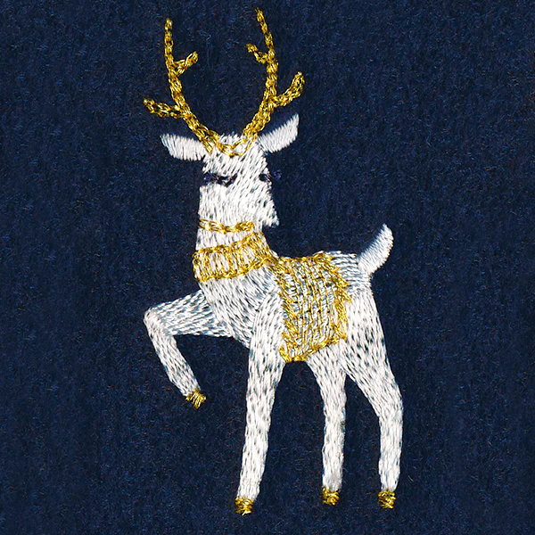 Prancing Retro Reindeer 2 - Image 2