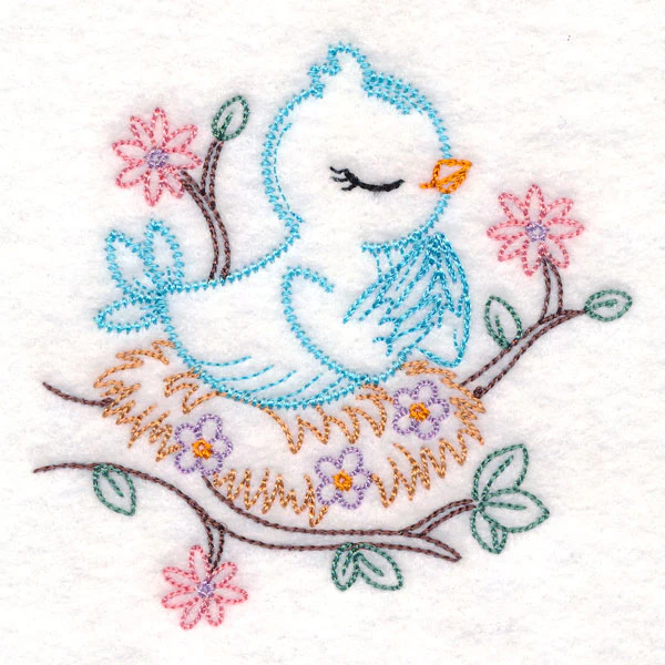 Praying Woodland Pals - Bird (Vintage) - Image 5