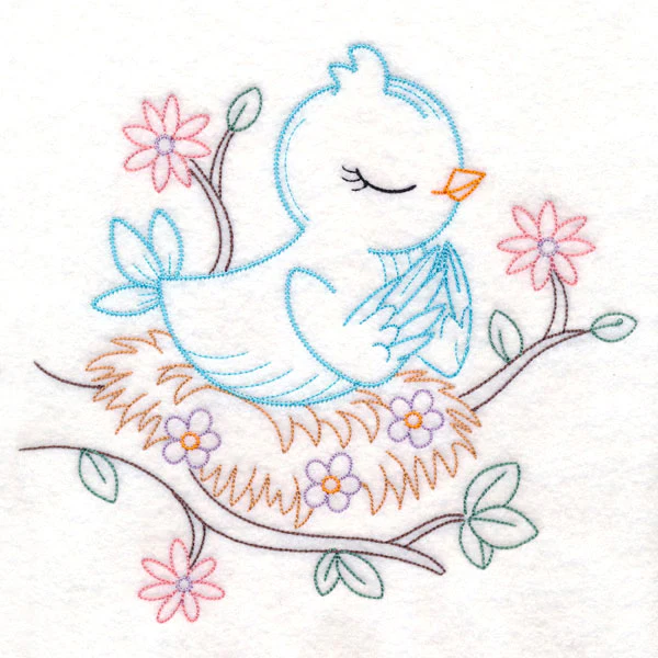 Praying Woodland Pals - Bird (Vintage) - Image 6