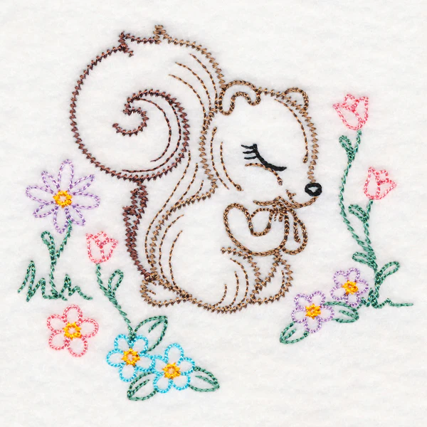 Praying Woodland Pals - Squirrel (Vintage) - Image 5