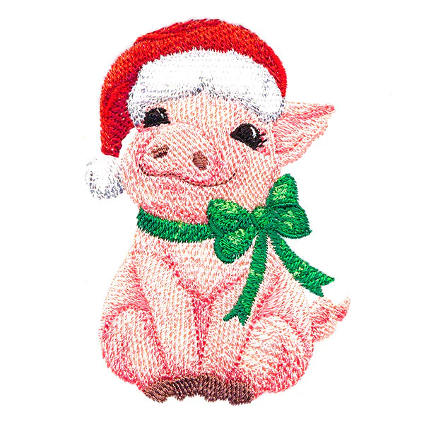 Precious Christmas Piglet - Image 5