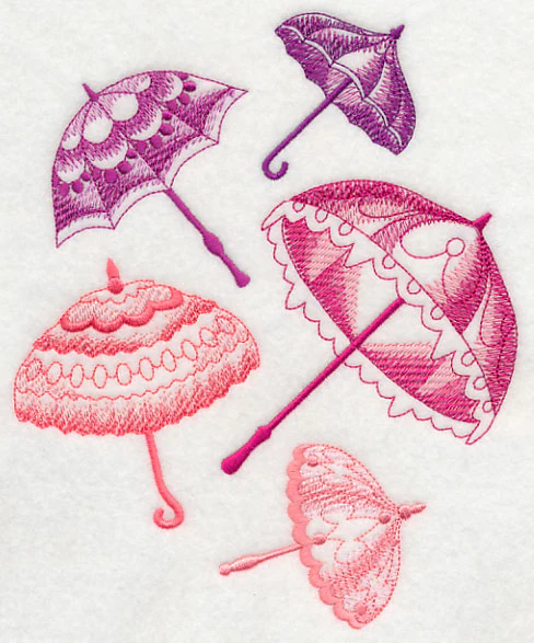 Pretty Parasols Collage - Image 4