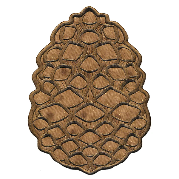 Pretty Pinecone Trivet (In-the-Hoop) - Image 8