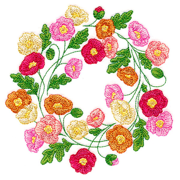 Pretty Poppies Wreath - Image 10