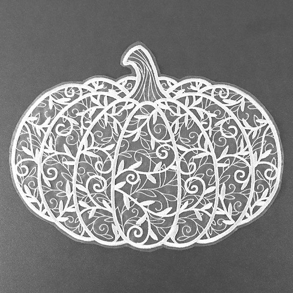 Pretty Pumpkin Doily (Organza) - Image 8