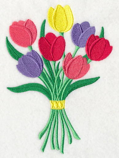 Pretty Tulip Bouquet - Image 3