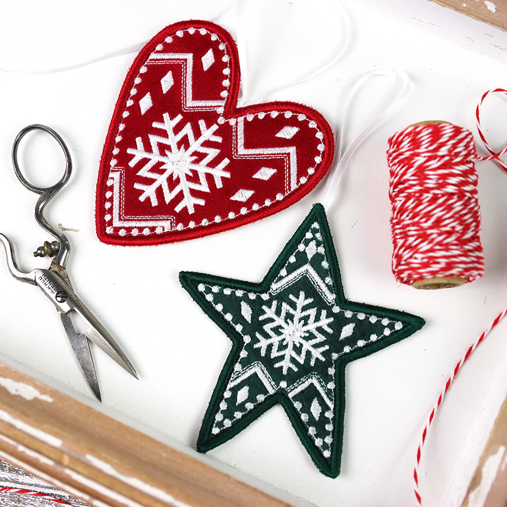 Primitive Nordic Star Ornament (In-the-Hoop) - Image 3