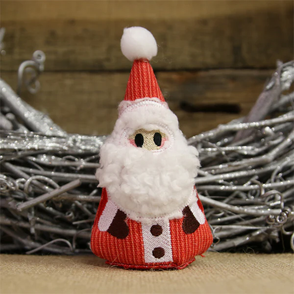 Primitive Santa Stuffie (In-the-Hoop) - Image 3