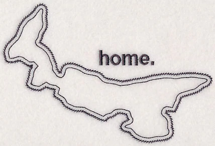 Prince Edward Island Outline (Vintage) - Image 4
