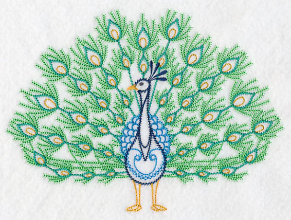 Proud Peacock (Vintage)