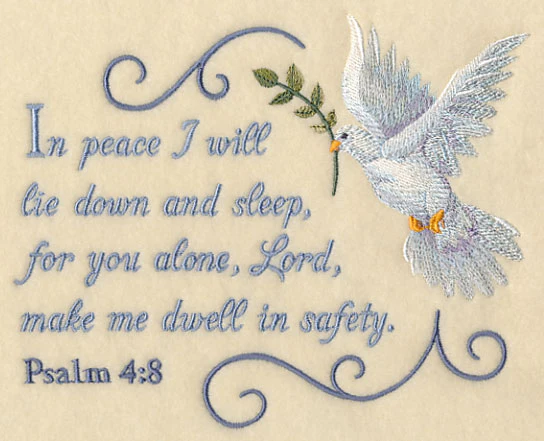 Psalm 4:8 - Image 2