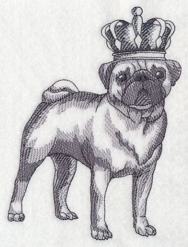 Pug in Crown - Image 2