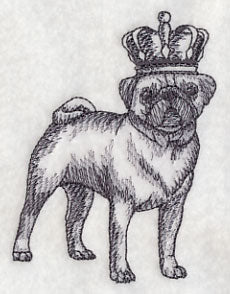 Pug in Crown - Image 3
