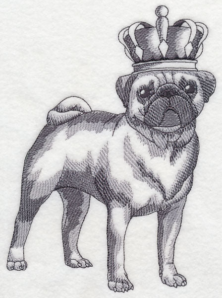 Pug in Crown - Image 4