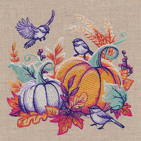 Pumpkin Patch Chickadees - Image 5