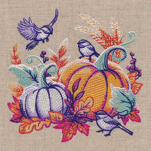 Pumpkin Patch Chickadees - Image 7