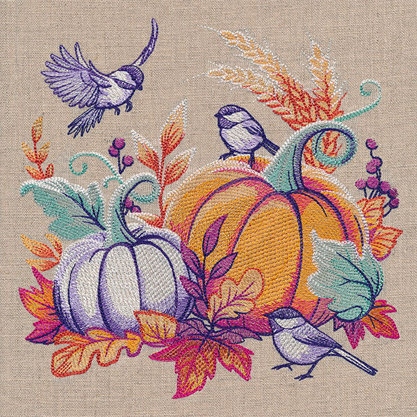 Pumpkin Patch Chickadees - Image 9