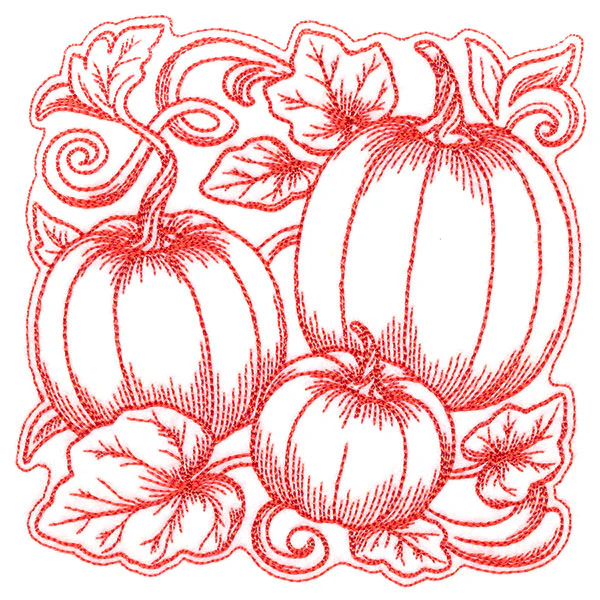 Pumpkin Patch in Autumn Square - Image 4