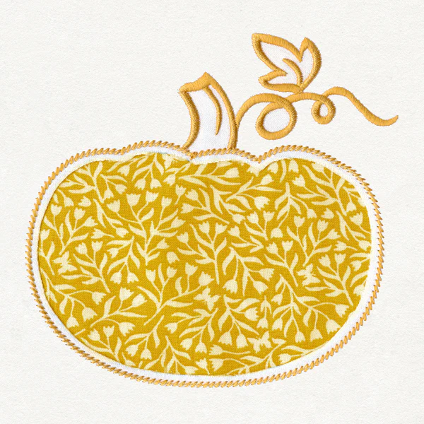 Pumpkin Silhouette (Reverse Applique) - Image 3