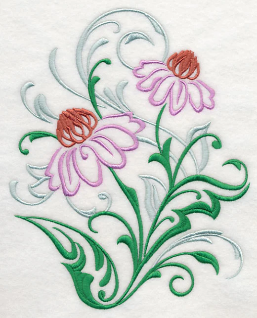 Purple Coneflower Filigree - Image 6