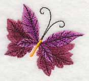 Purple Leafy Butterfly - Image 2