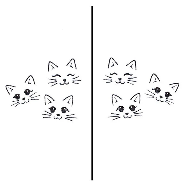 Purr-fect Kitties Mask Motif - Image 2