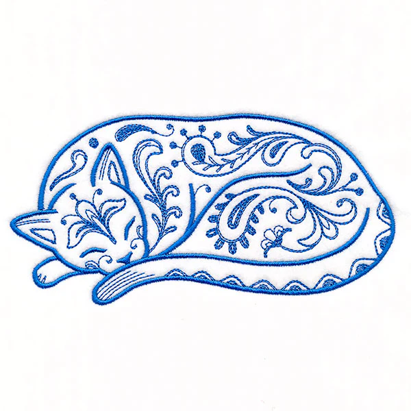 Purr-fect Paisley Kitty 1 - Image 4